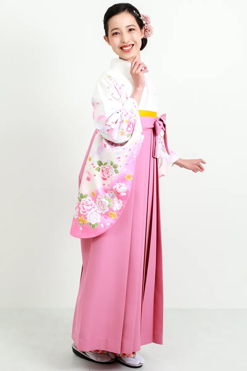 CC送料込み 袴セット 白レース×紺袴[D] 130cm【M3652】 楽天市場】【送料無料 超目玉処分SALE 】着付け簡単袴セット