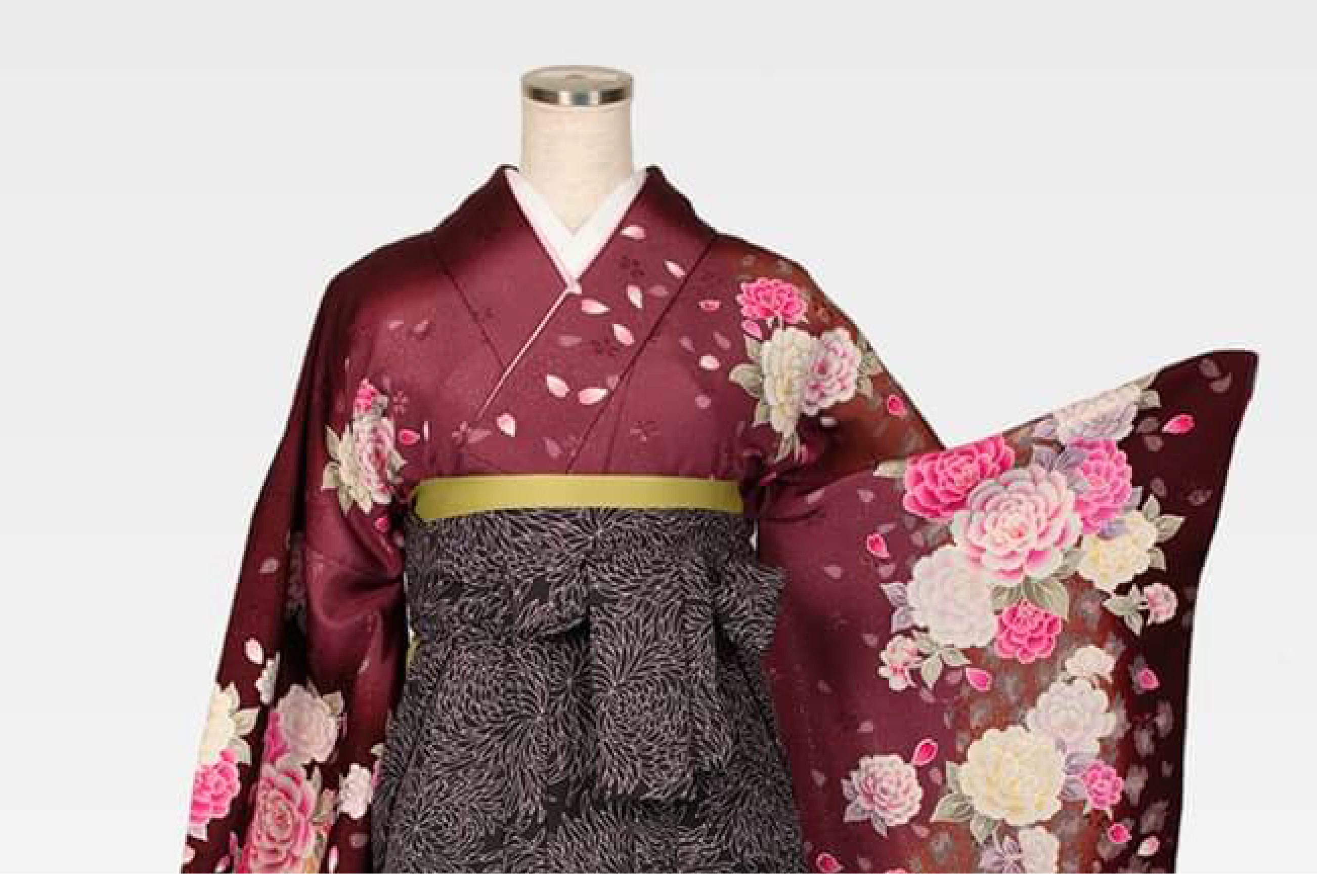 髪型に合わせた卒業式袴のための簡単ヘアアレンジ 袴コレクション